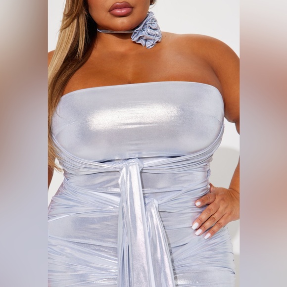 Knotty Draped Maxi Dress - Picture 2 of 3